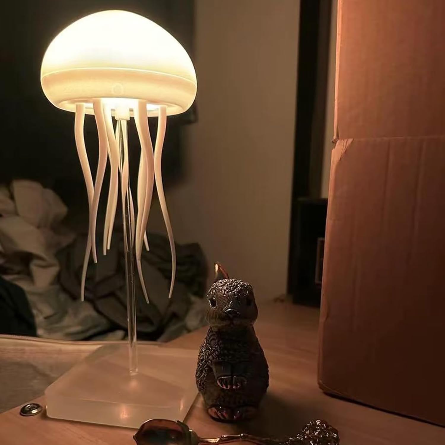 Voice Control Jellyfish Lamp with Dancing Legs