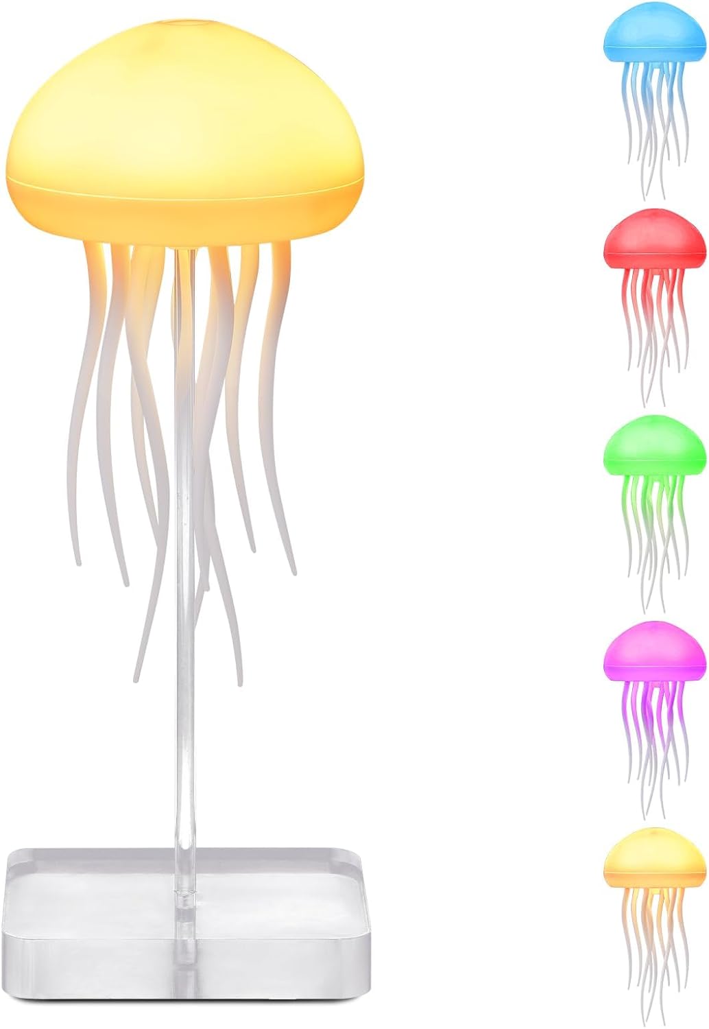 Voice Control Jellyfish Lamp with Dancing Legs