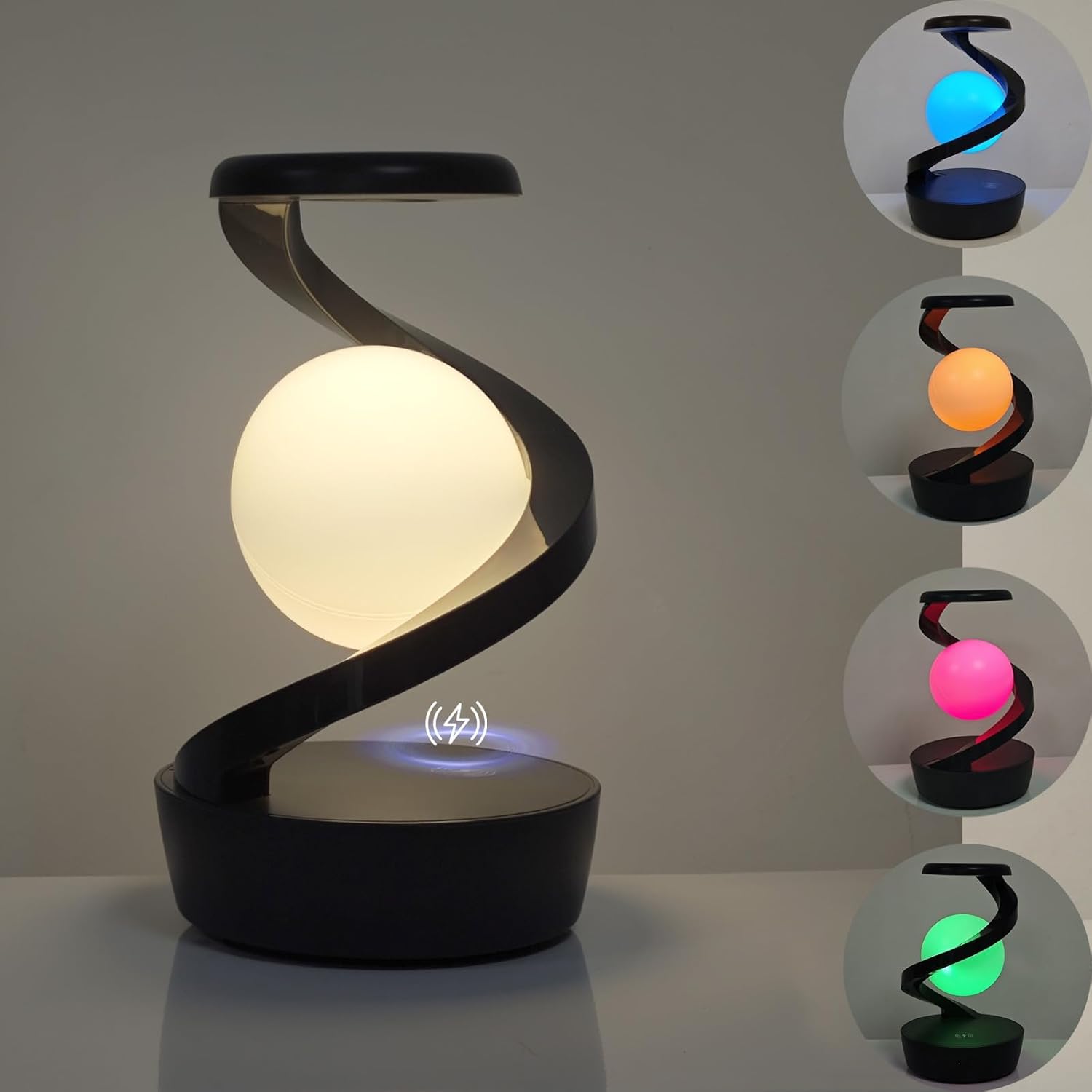 LED 360° Spiral Rotating Desk Lamp