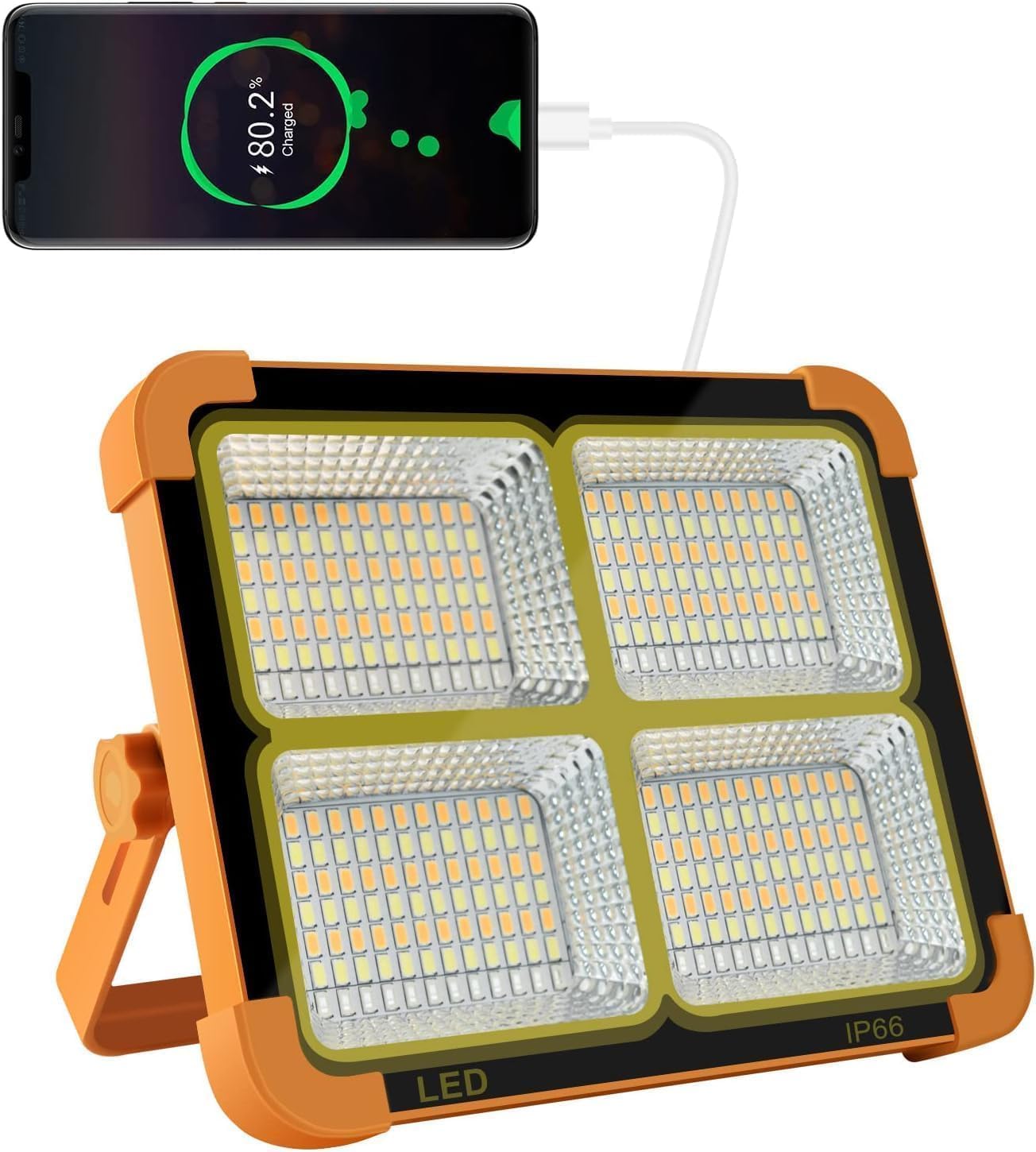 Portable LED Work Solar Light - 300W