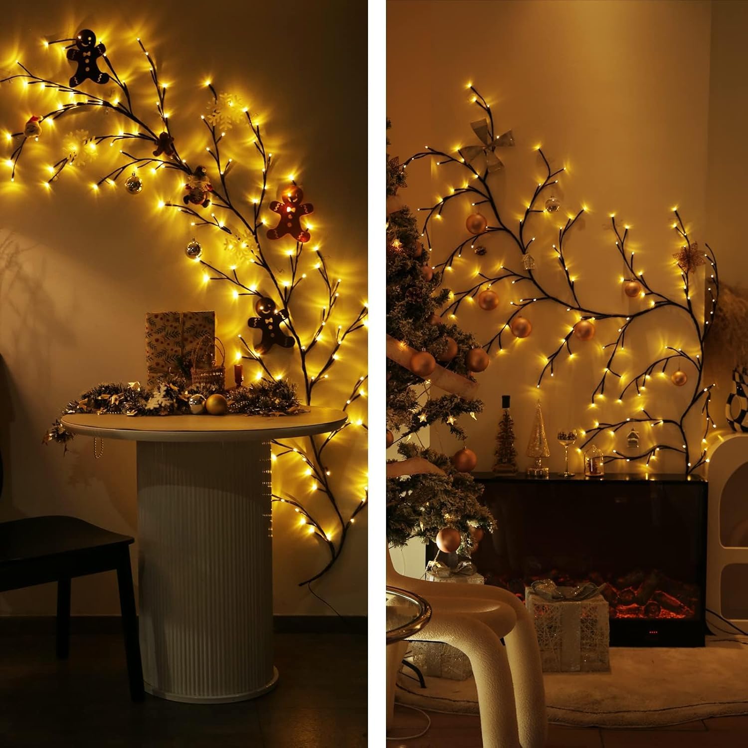 Willow Vine Lights for Wall