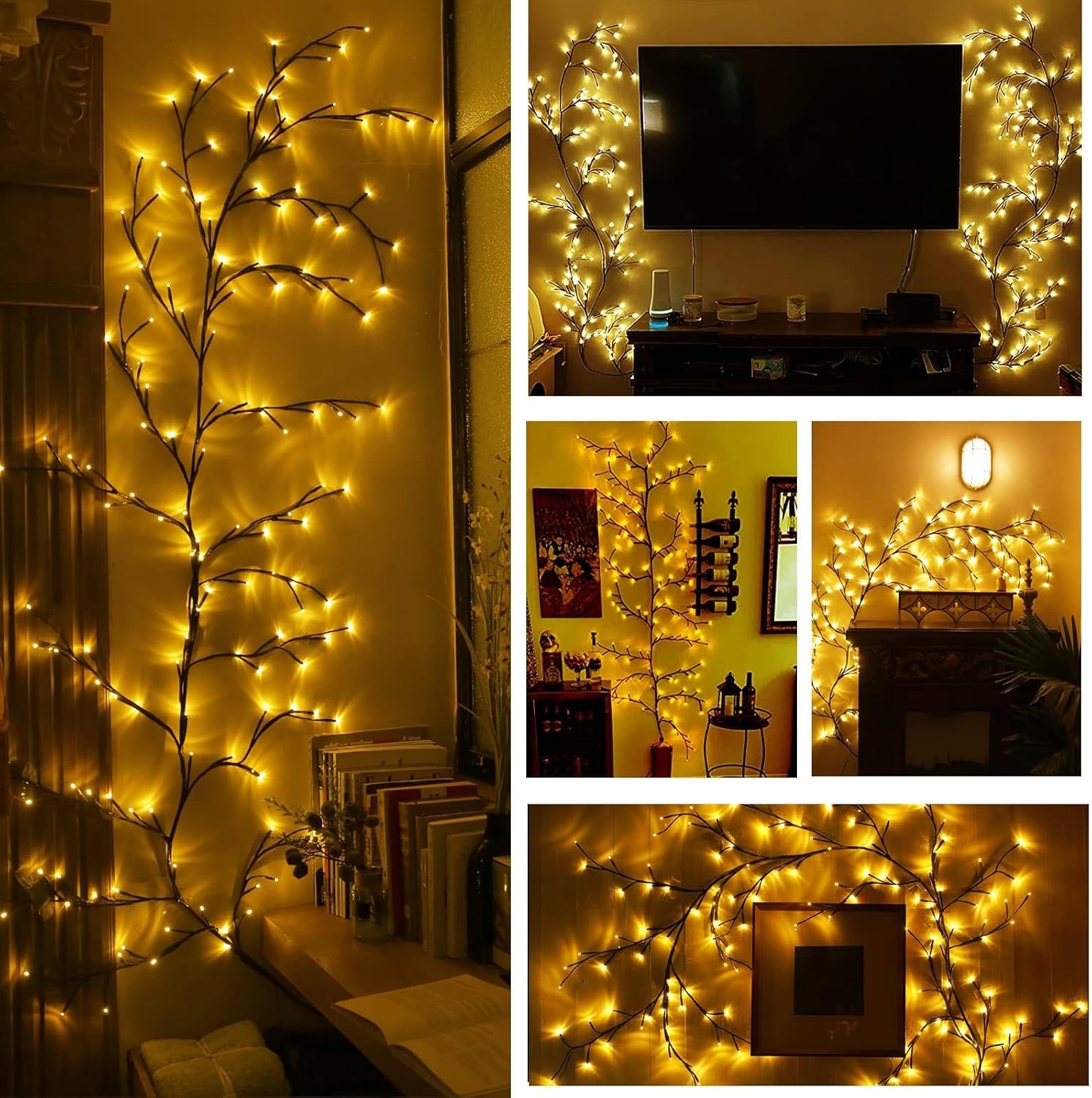 Willow Vine Lights for Wall